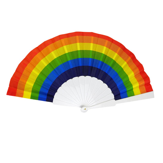 Rainbow Pride Fan